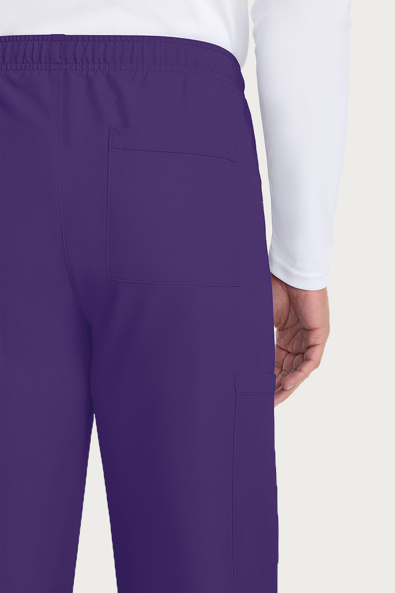 Men’s Cherokee Ultra Cargo scrub trousers grape-4