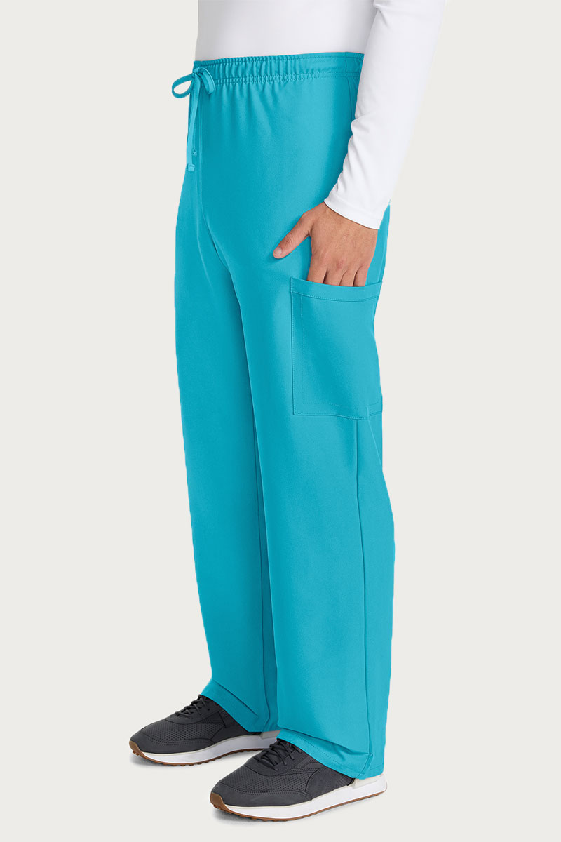 Men’s Cherokee Ultra Cargo scrub trousers turquoise-3