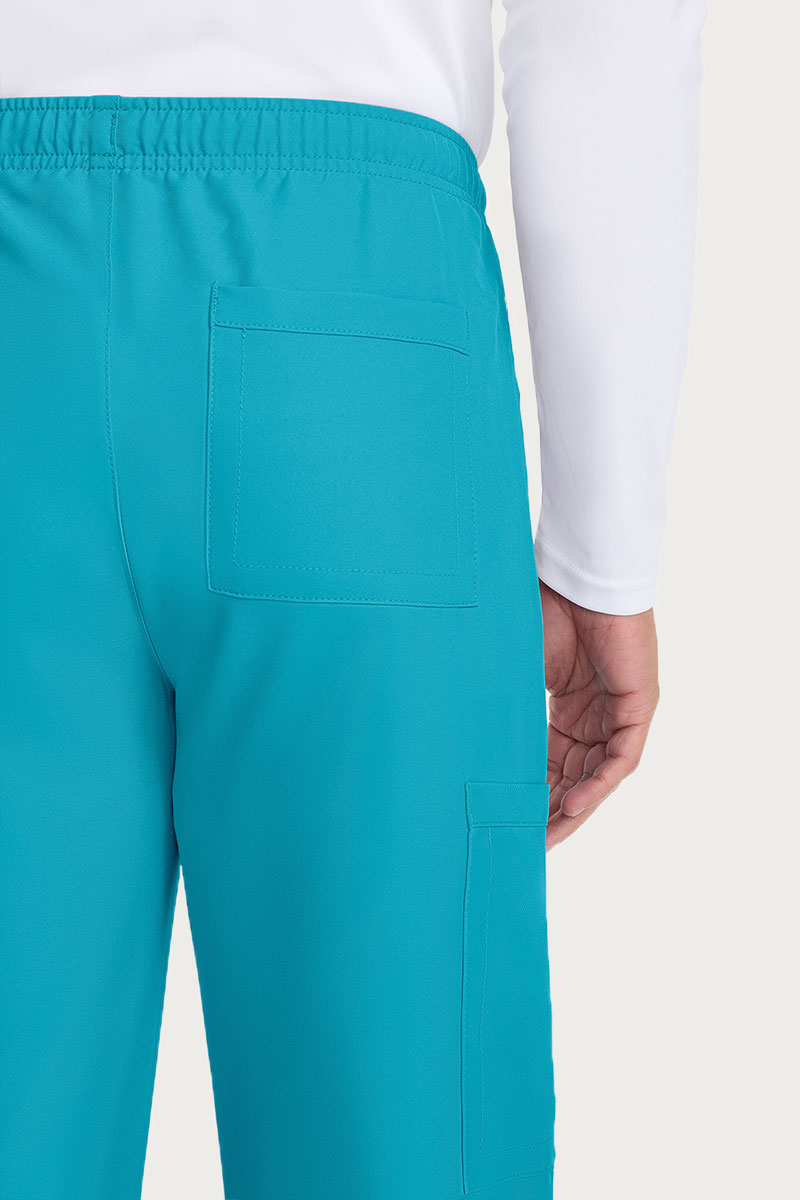 Men’s Cherokee Ultra Cargo scrub trousers turquoise-4