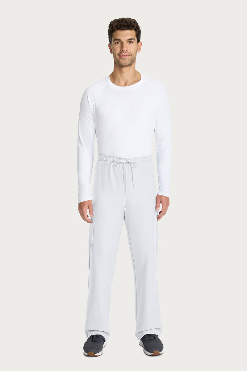 Men’s Cherokee Ultra Cargo scrub trousers white-6
