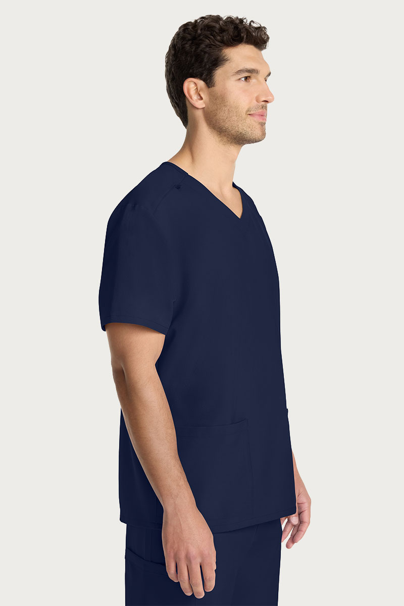 Men's Cherokee Ultra V-neck Scrub top navy-2