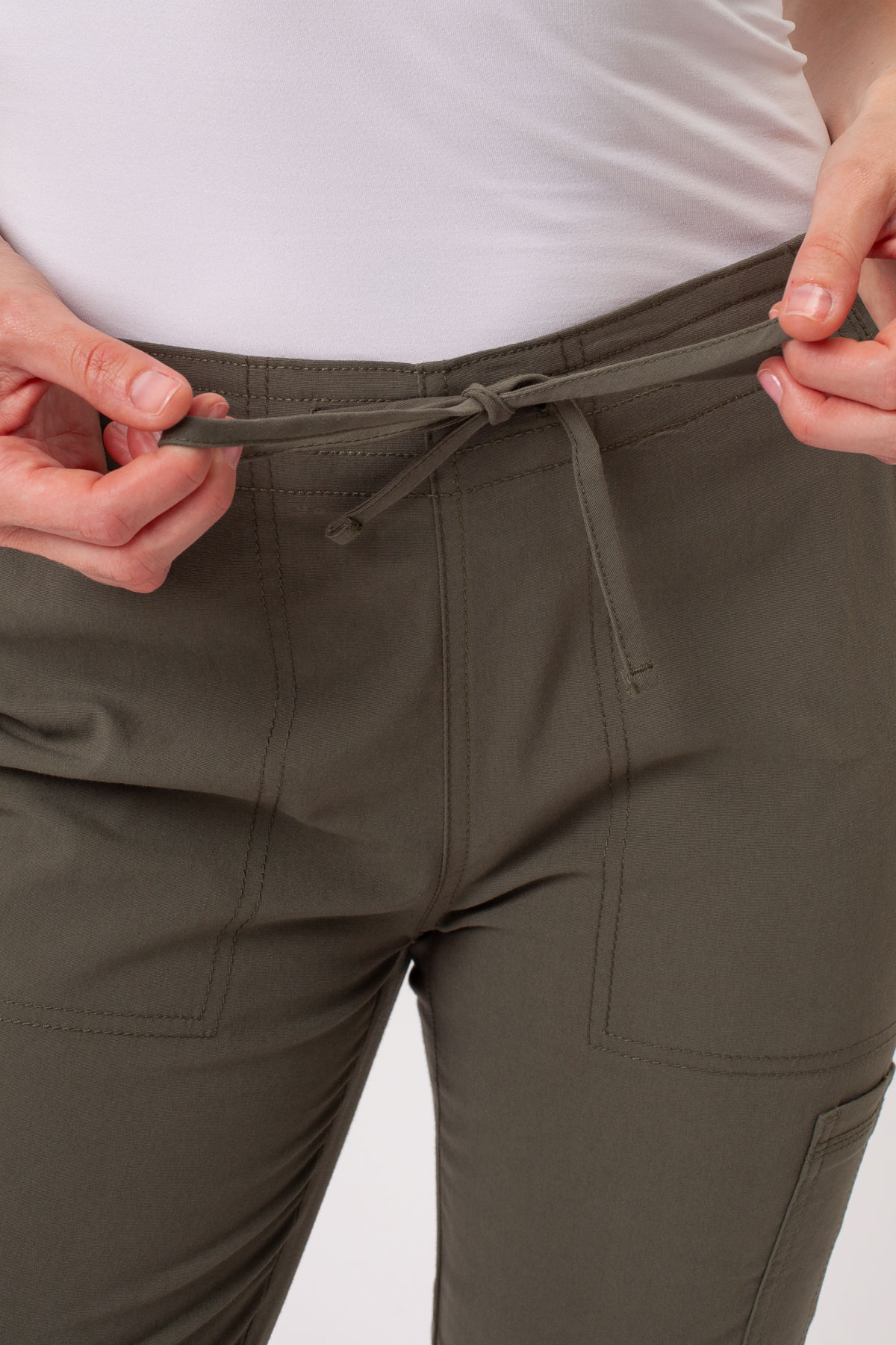 Women’s Dickies Dickies Forge Straight Leg scrub trousers olive-4