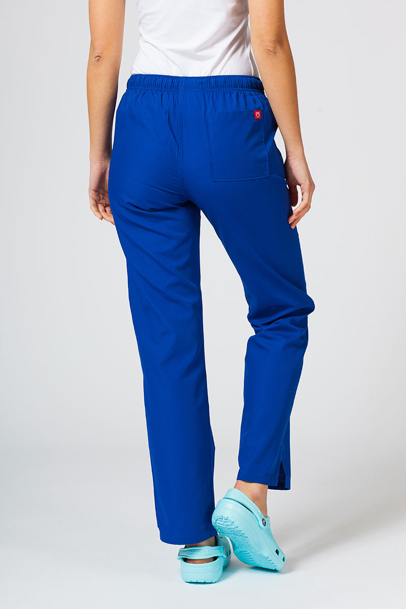 Women’s Maevn Red Panda scrub trousers galaxy blue-6