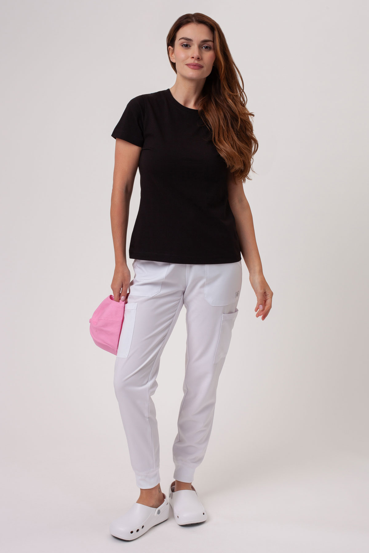 Women’s Malfini Basic T-shirt black-1