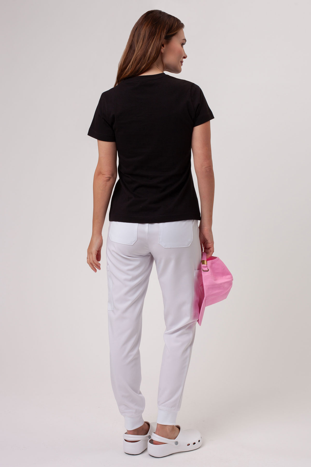 Women’s Malfini Basic T-shirt black-3