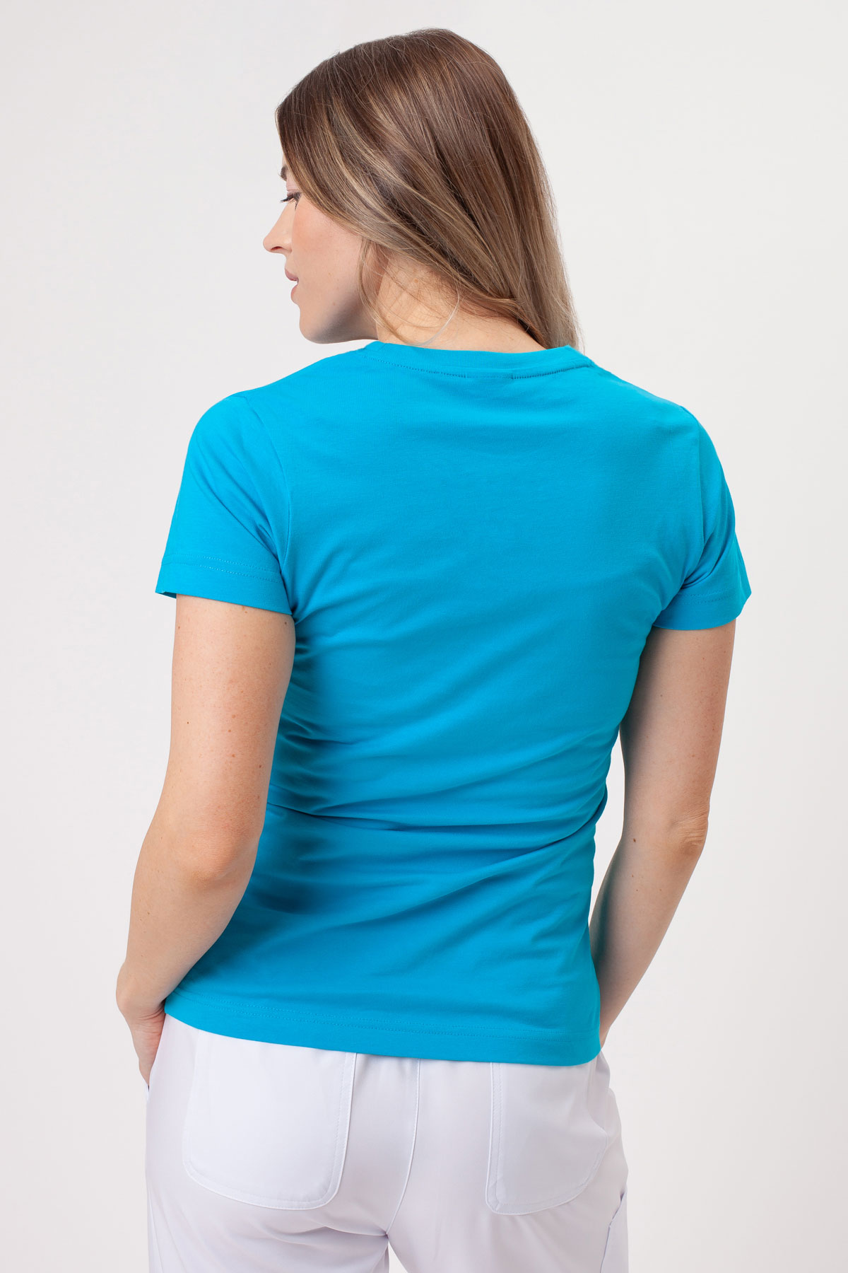 Women’s Malfini Basic T-shirt turquoise-2