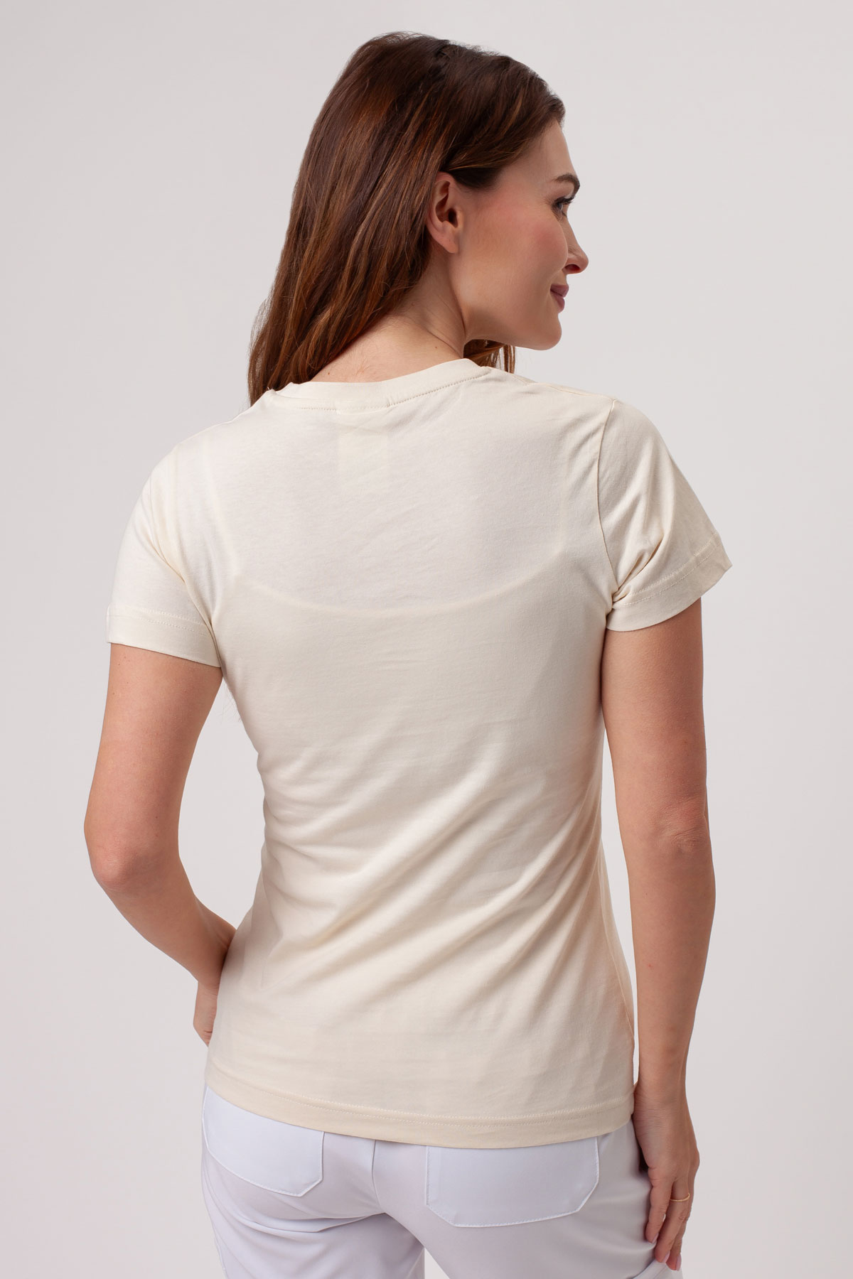 Women’s Malfini Basic T-shirt almond-2
