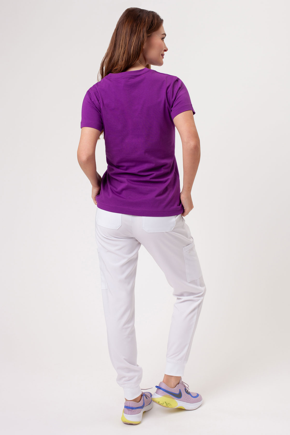 Women’s Malfini Basic T-shirt purple-3