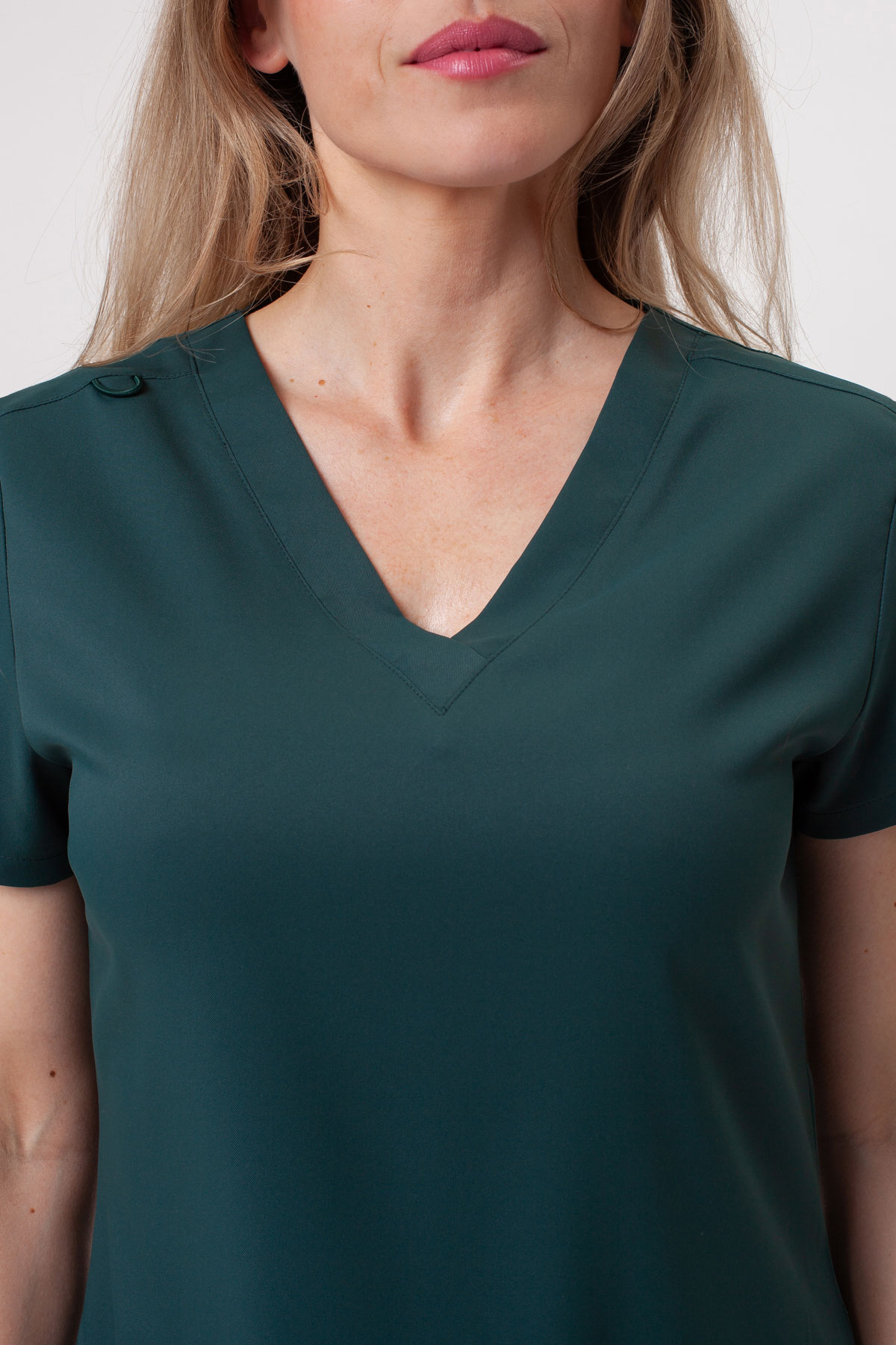 Women’s Sunrise Lite Shift scrub top bottle green-3
