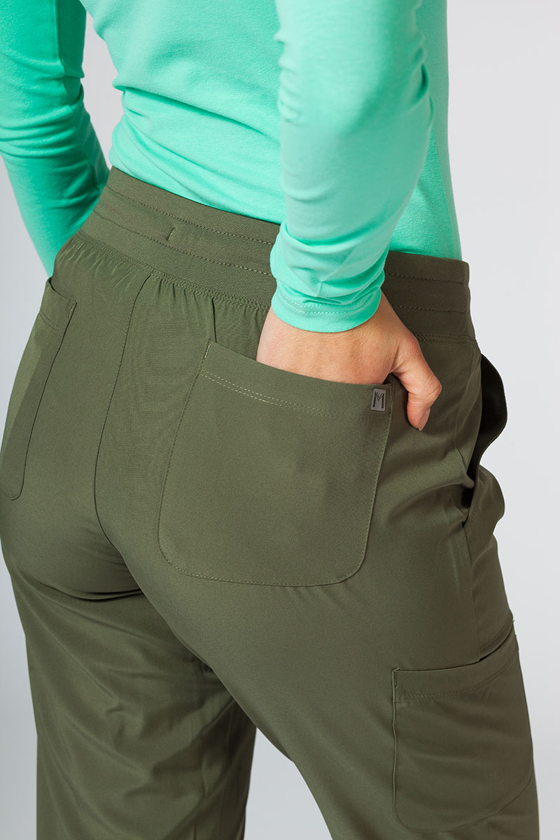Women's Maevn Matrix Impulse jogger scrub trousers olive-6