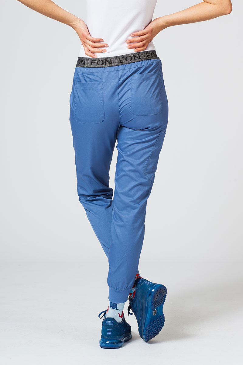Women's Maevn EON Sporty & Comfy jogger scrub trousers infinity blue-4