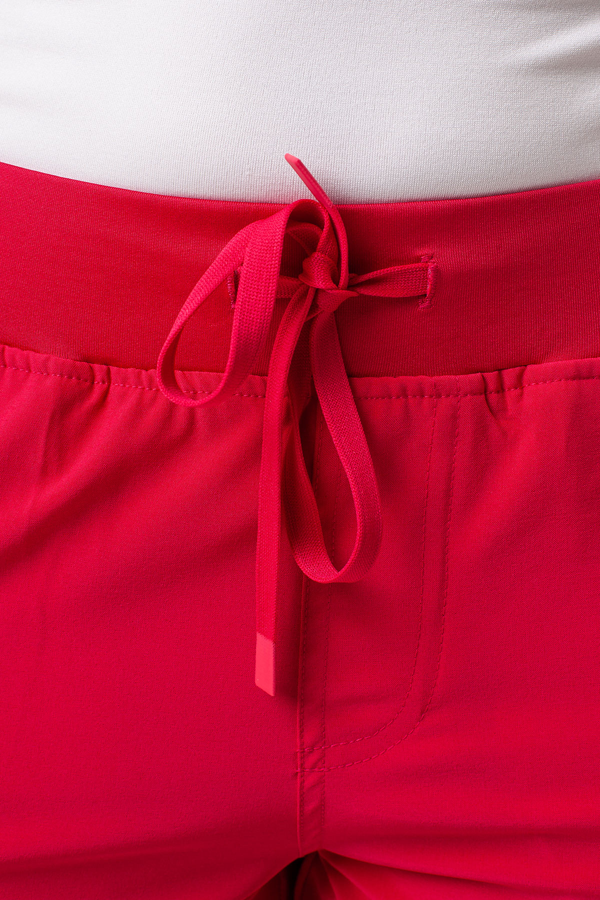 Women's Sunrise Move Go scrub trousers raspberry-2