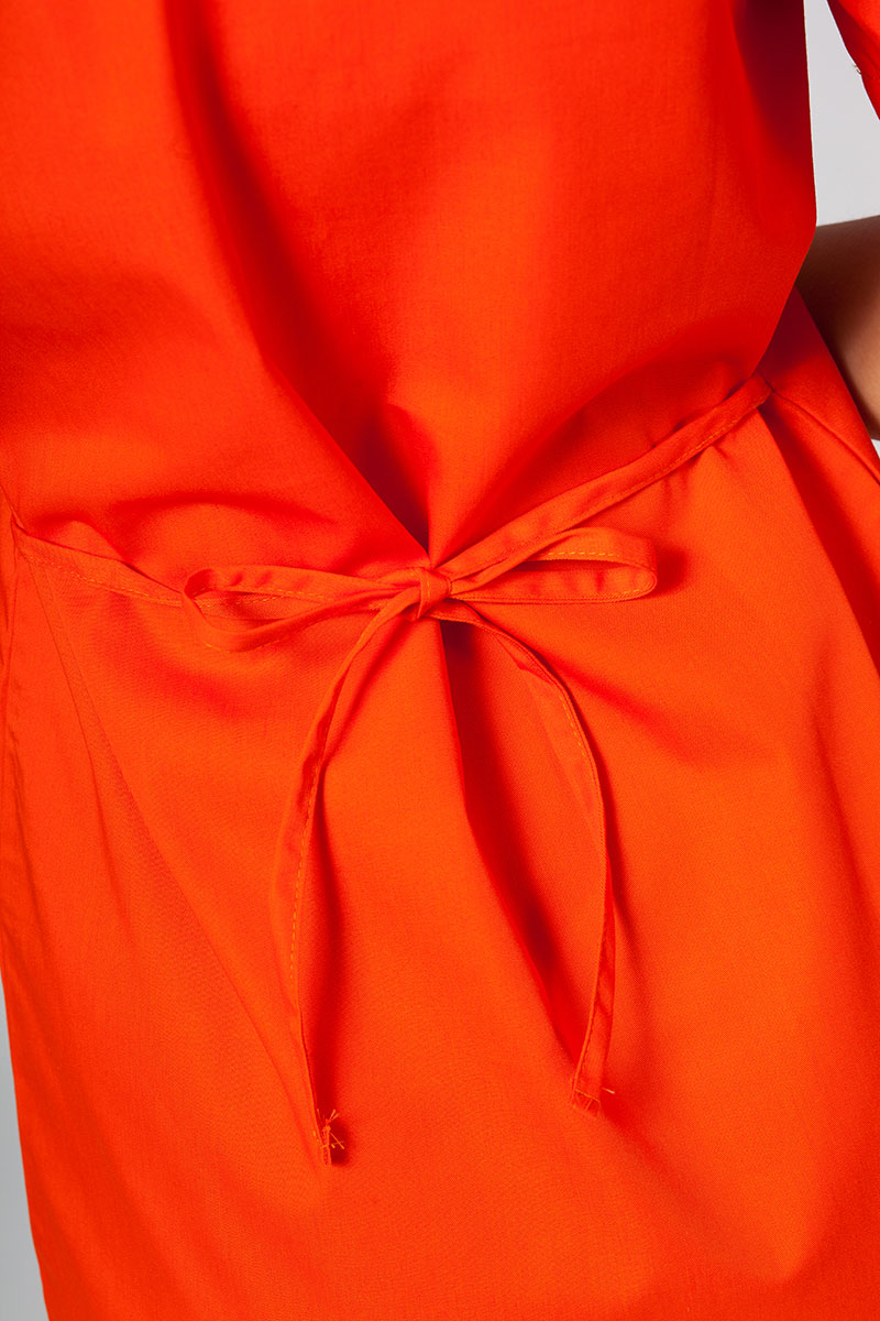 Women’s Sunrise Uniforms straight scrub dress orange-4