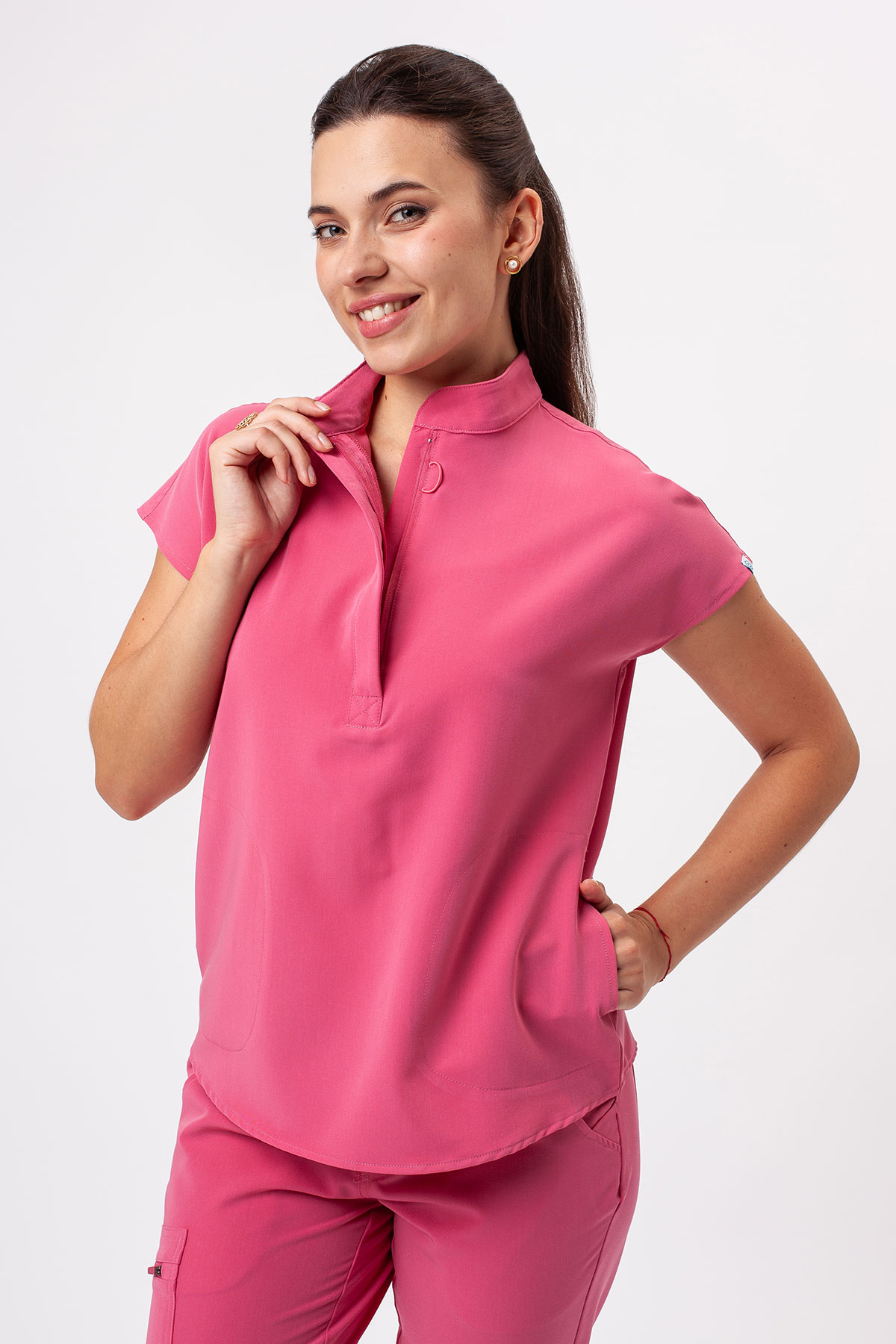 Women’s Uniforms World Avant On-Shift Short scrubs set watermelon-3