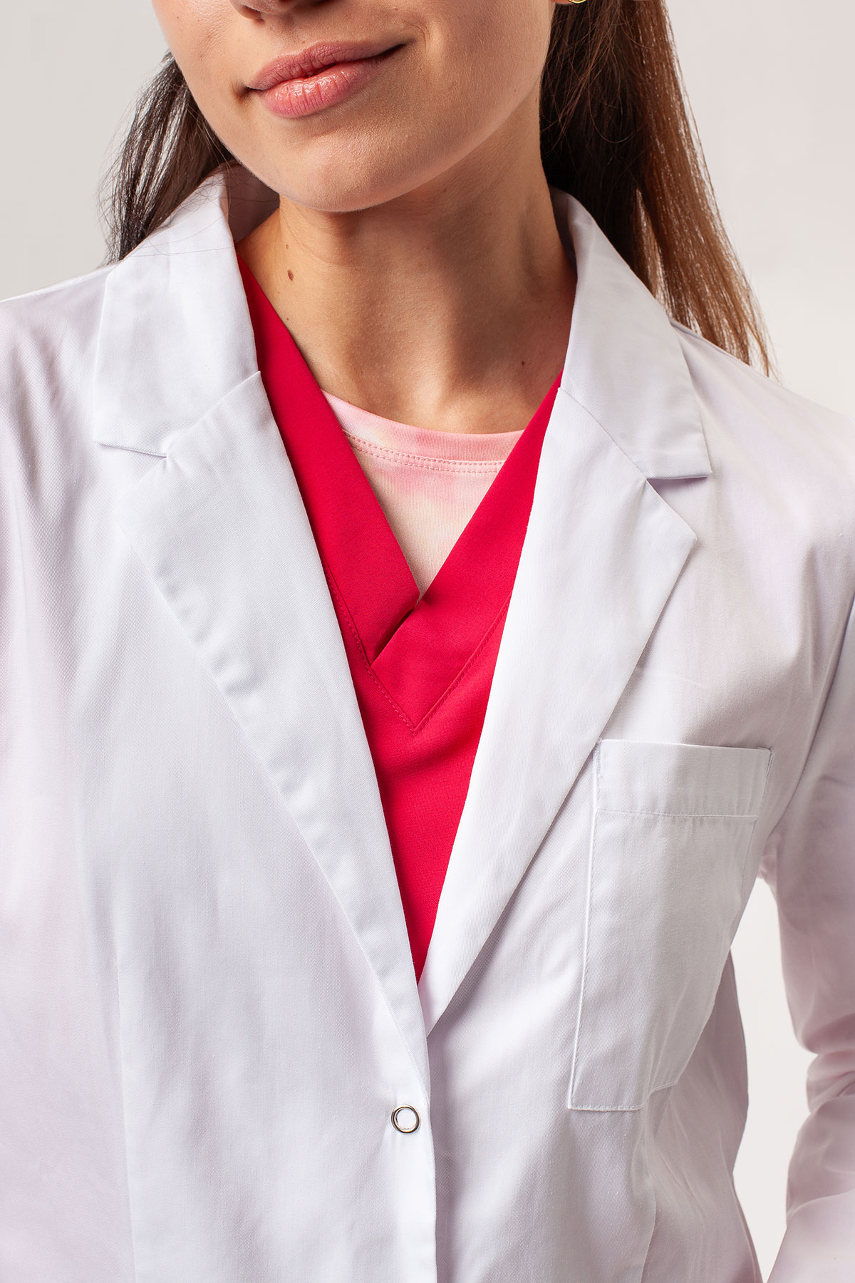 Women’s Sunrise Basic Lab coat-9