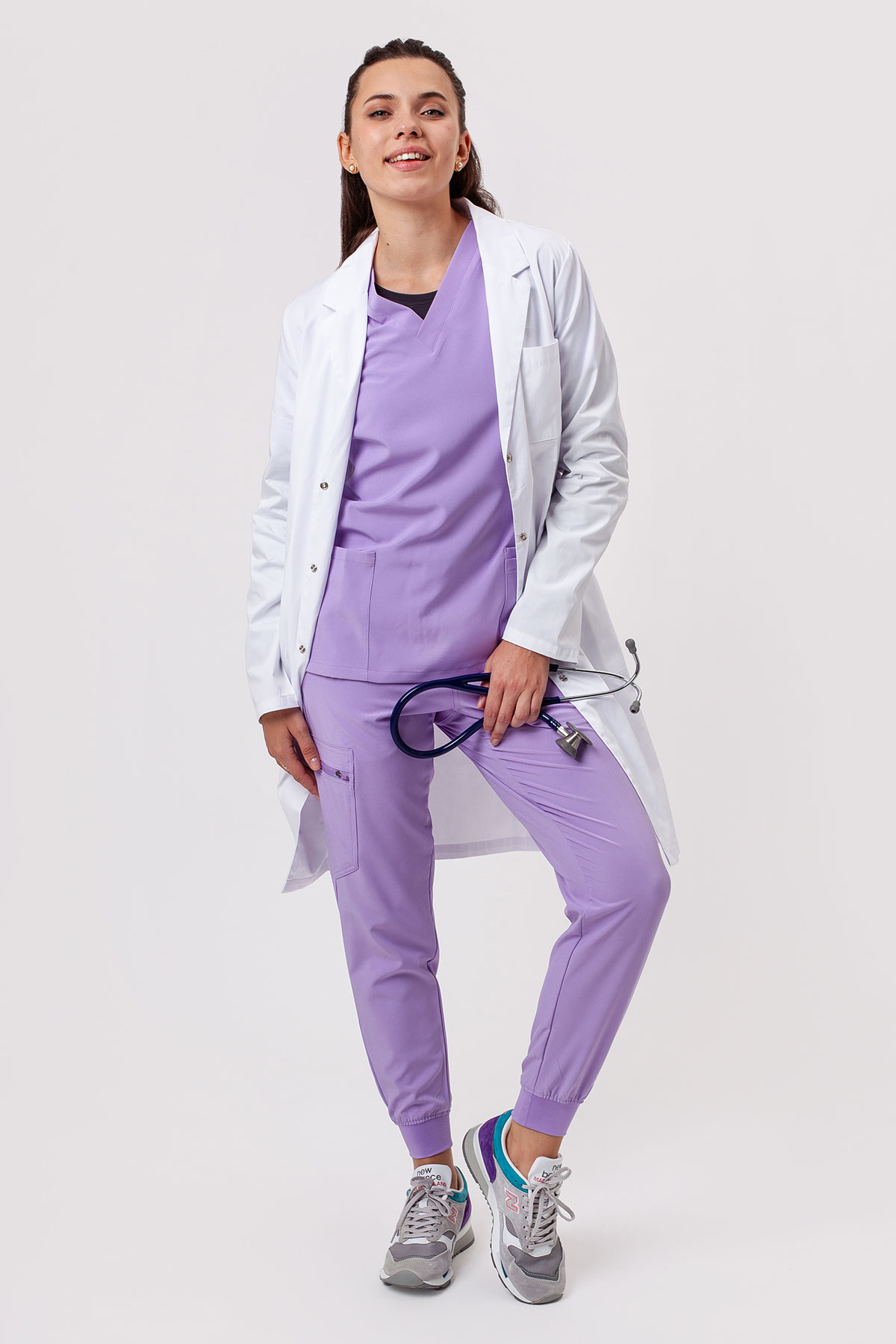 Women’s Sunrise Basic Lab coat-5