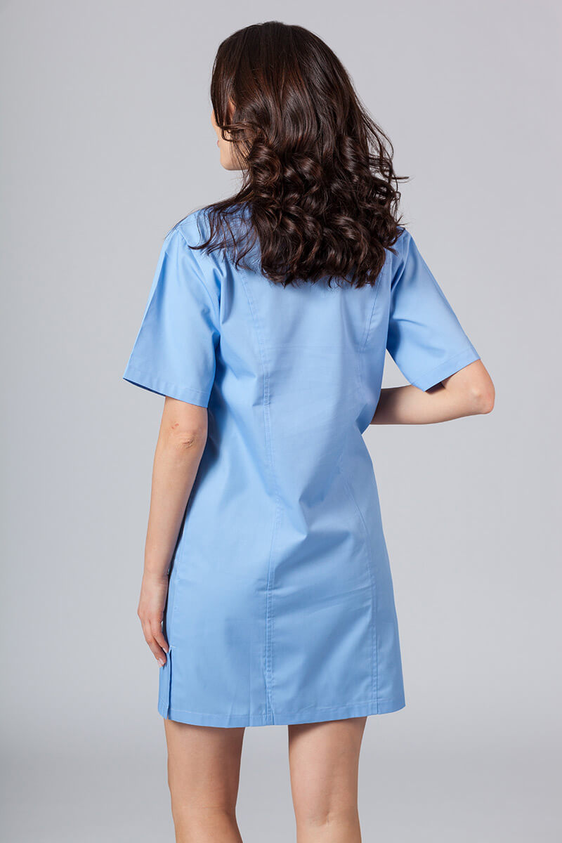 Women’s Sunrise Uniforms classic scrub dress ceil blue-1