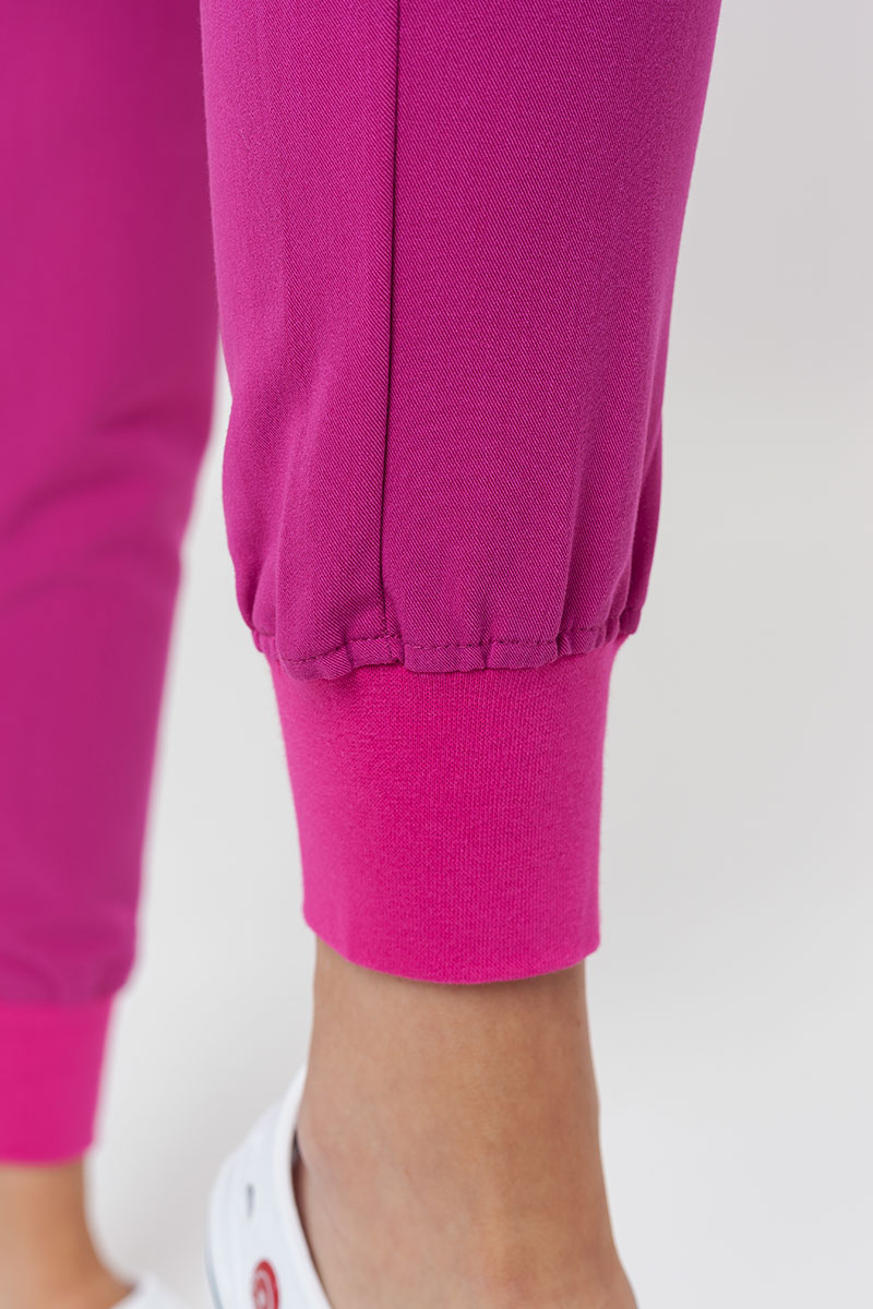 Women's Uniforms World 518GTK™ Avant Phillip On-Shift scrub trousers raspberry-6