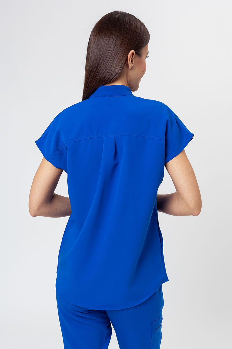 Women's Uniforms World 518GTK™ Avant scrub top royal blue-1