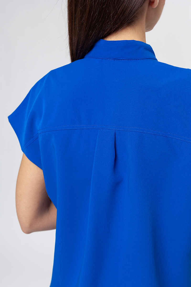 Women's Uniforms World 518GTK™ Avant scrub top royal blue-5