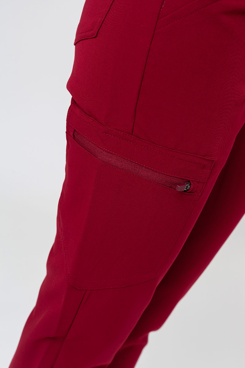 Women's Uniforms World 518GTK™ Avant Phillip scrub trousers burgundy-4
