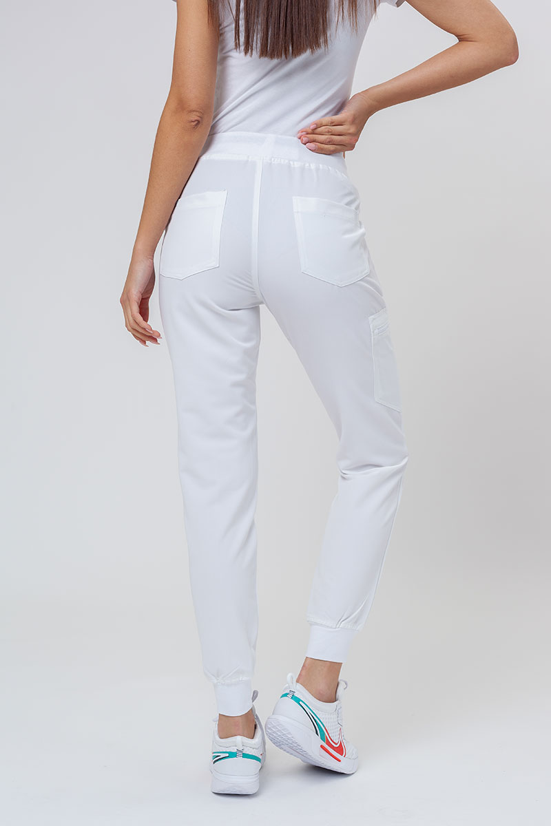Women's Uniforms World 518GTK™ Avant Phillip scrub trousers white-1