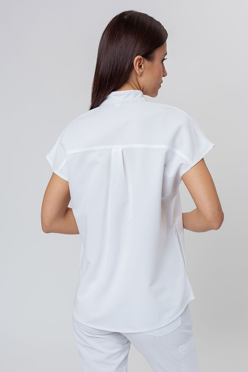 Women's Uniforms World 518GTK™ Avant scrub top white-1