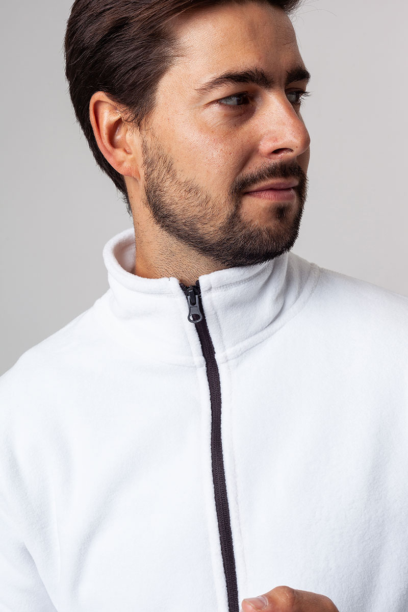 Men’s Malifni shift fleece top (GRS) white-6