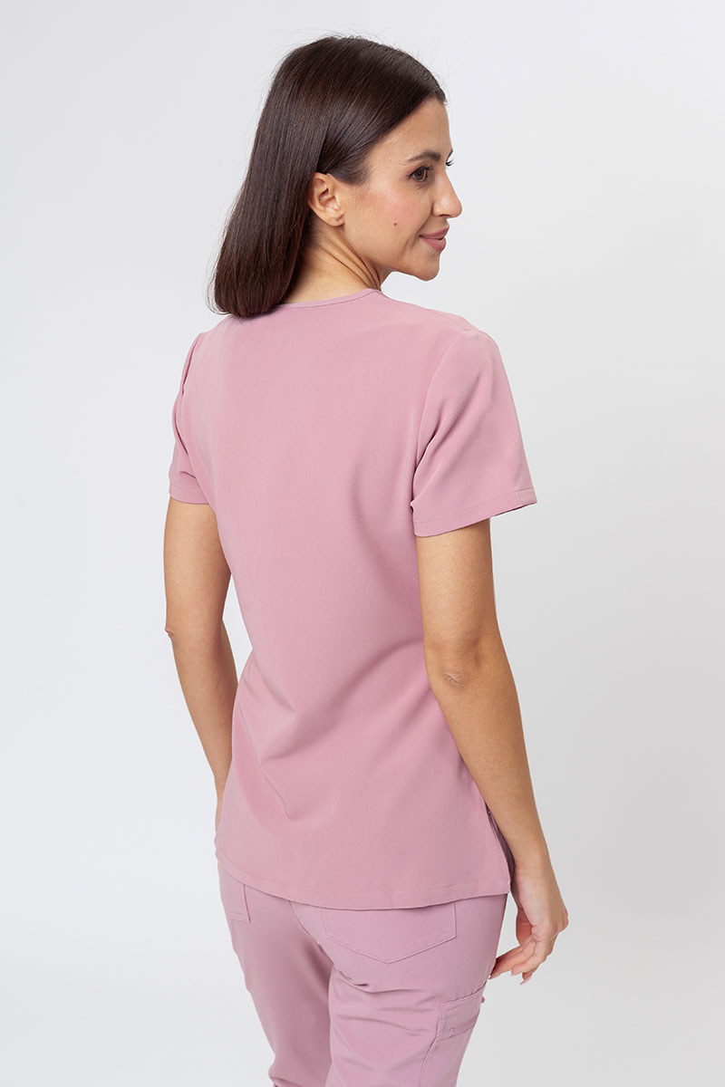 Women's Uniforms World 518GTK™ Phillip scrub top blush pink-1