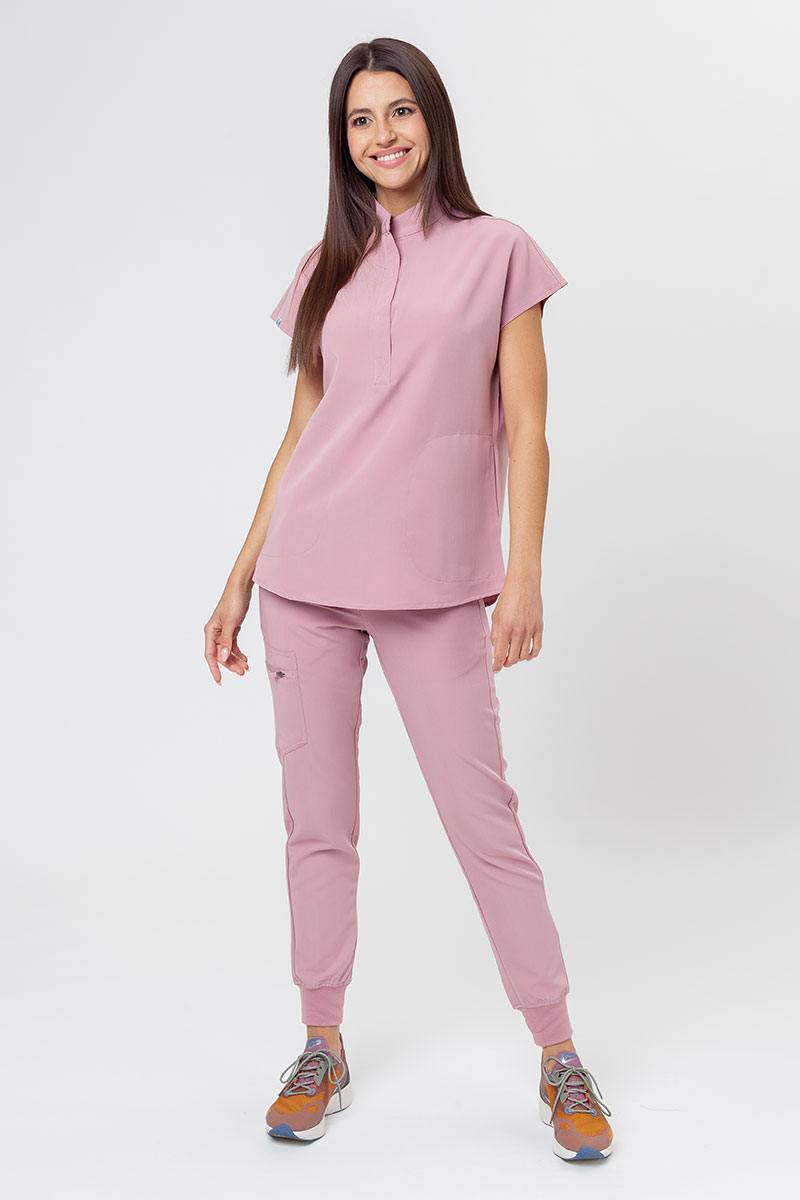 Women's Uniforms World 518GTK™ Avant scrub top blush pink-7