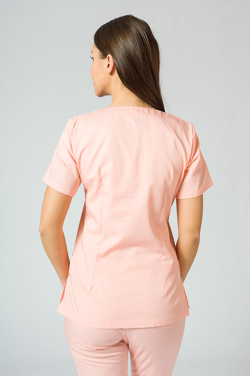 Women's Sunrise Uniforms Basic Jogger scrubs set (Light top, Easy trousers) blush pink-3