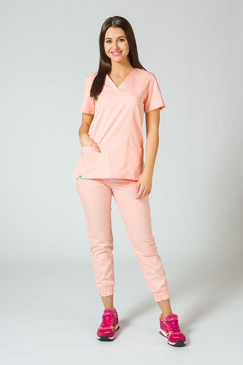 Women's Sunrise Uniforms Easy jogger scrub trousers blush pink-3