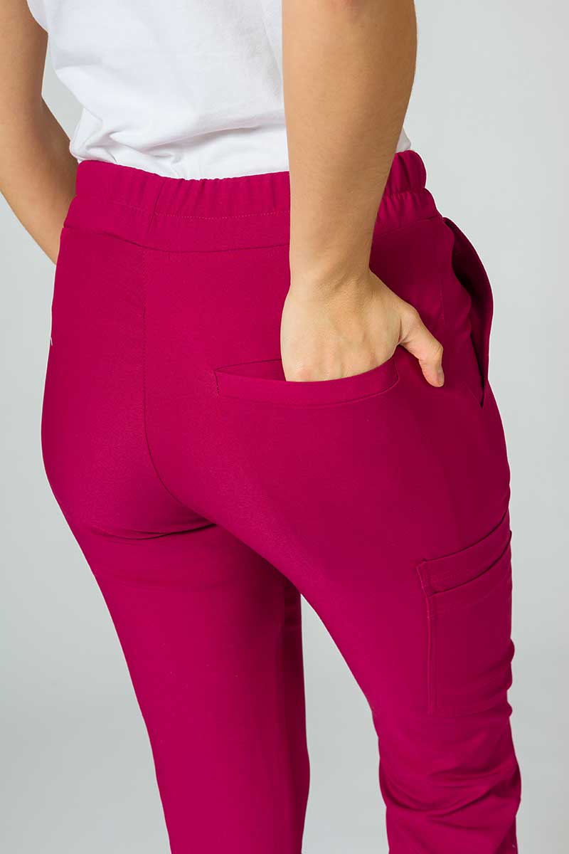 Women's Sunrise Uniforms Premium Chill jogger scrub trousers plum-8