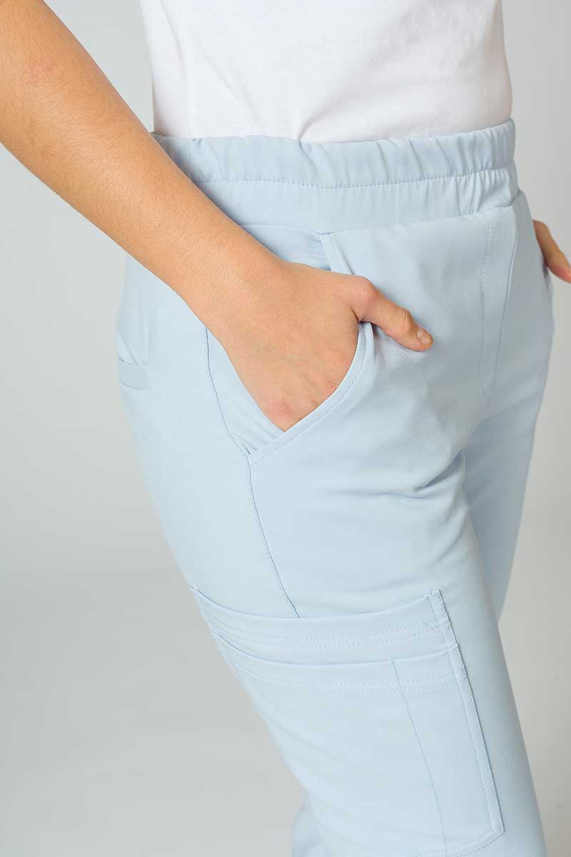 Women's Sunrise Uniforms Premium Chill jogger scrub trousers ceil blue-6