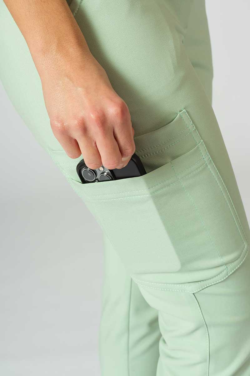Women's Sunrise Uniforms Premium Chill jogger scrub trousers pistachio-4