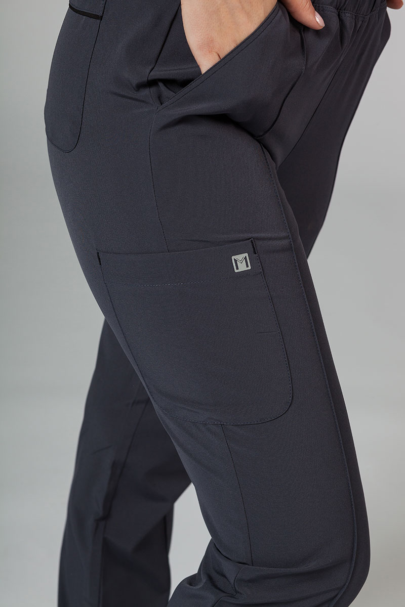 Women's Maevn Matrix Impulse Stylish scrub trousers pewter-4