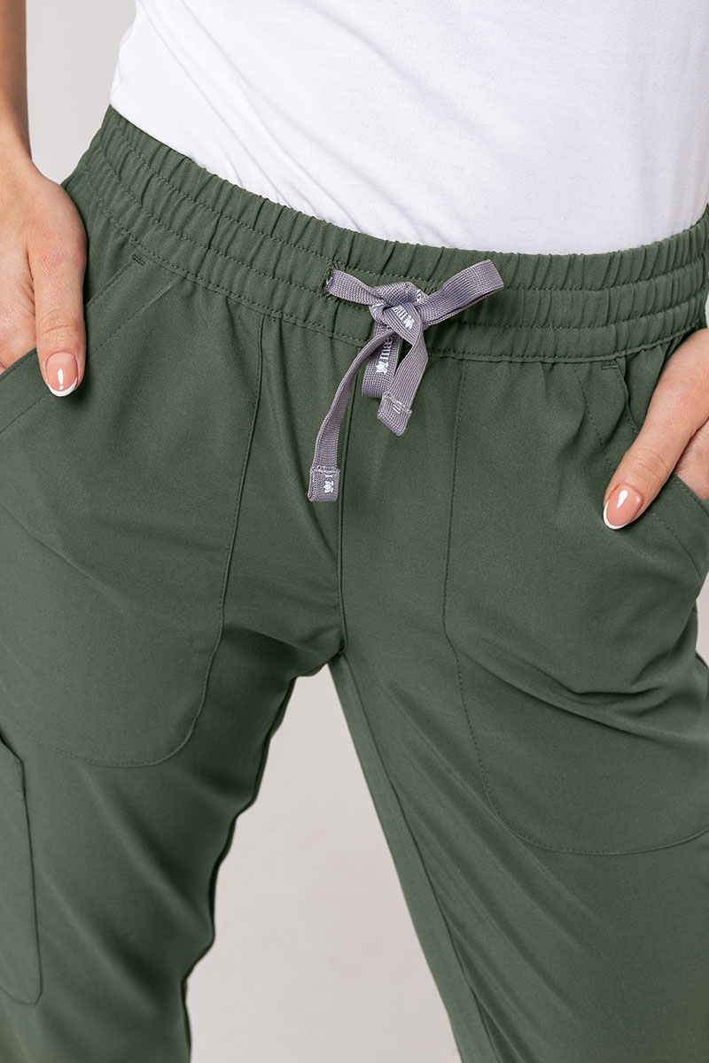 Women’s Maevn Momentum 6-pocket scrub trousers olive-3
