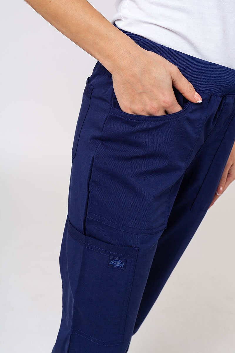 Women’s Dickies Balance Mid Rise scrub trousers true navy-3
