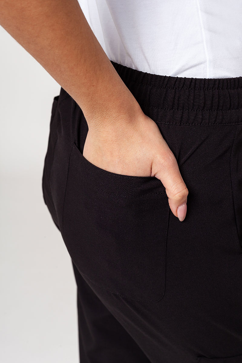 Women’s Maevn Momentum 6-pocket scrub trousers black-5