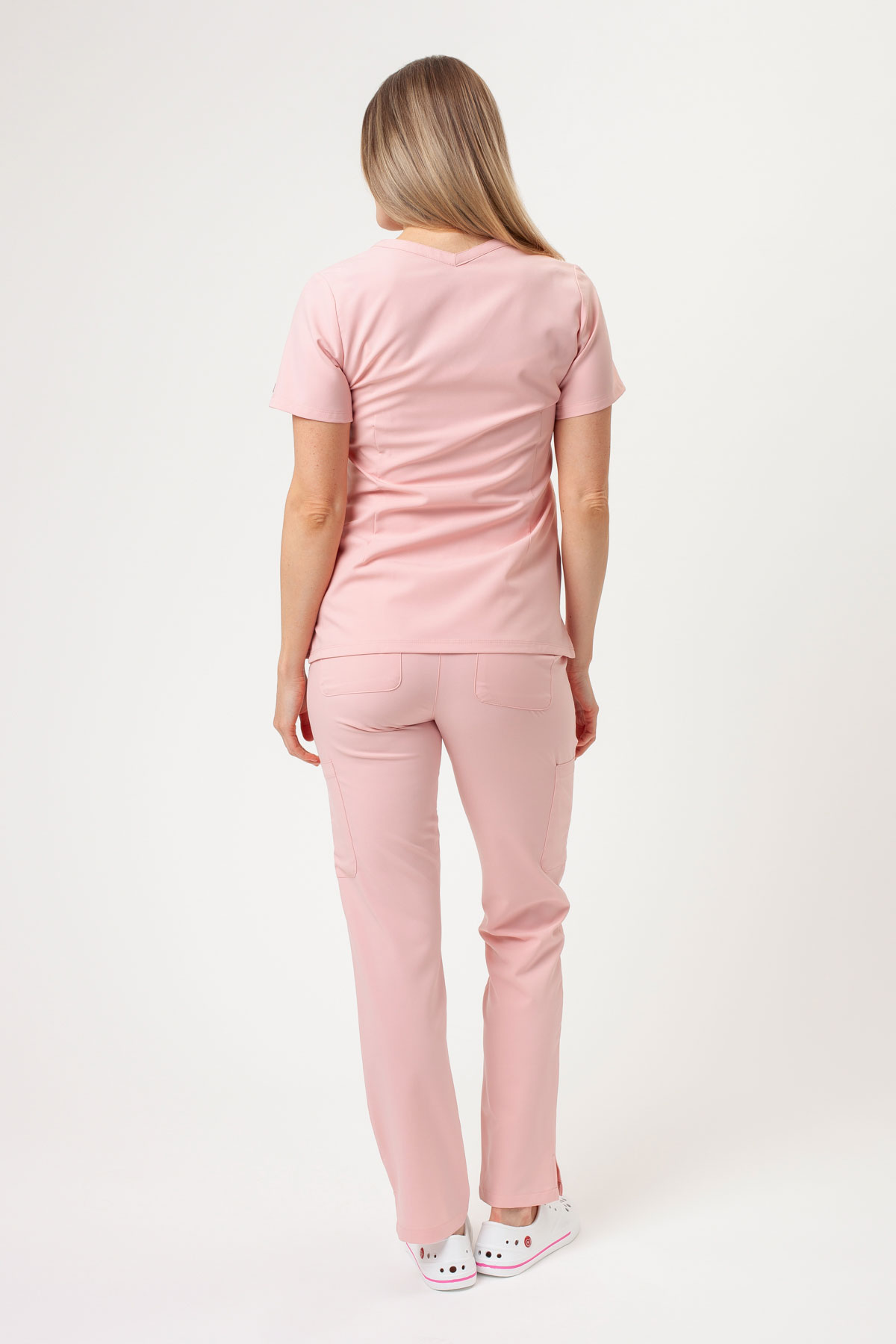 Women’s Maevn Momentum 6-pocket scrub trousers pink grapefruit-6