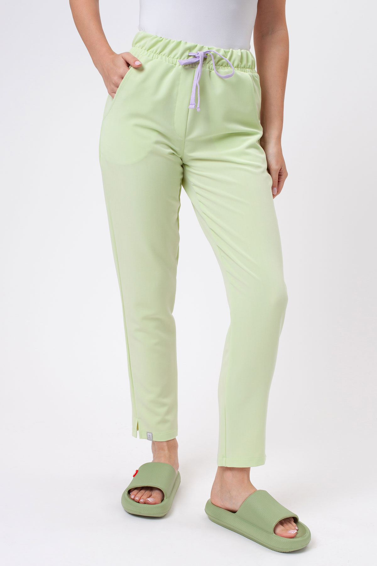 Women's Sunrise Uniforms Premium Pride scrubs set matcha-7