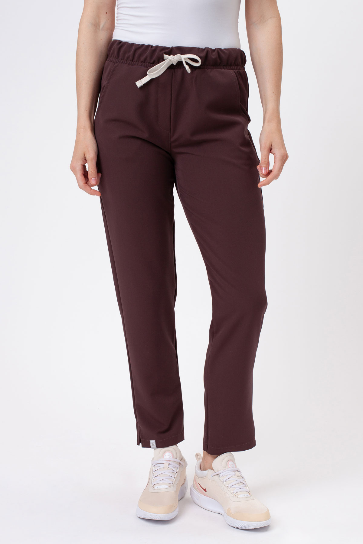 Women's Sunrise Uniforms Premium Pride scrubs set choco-7