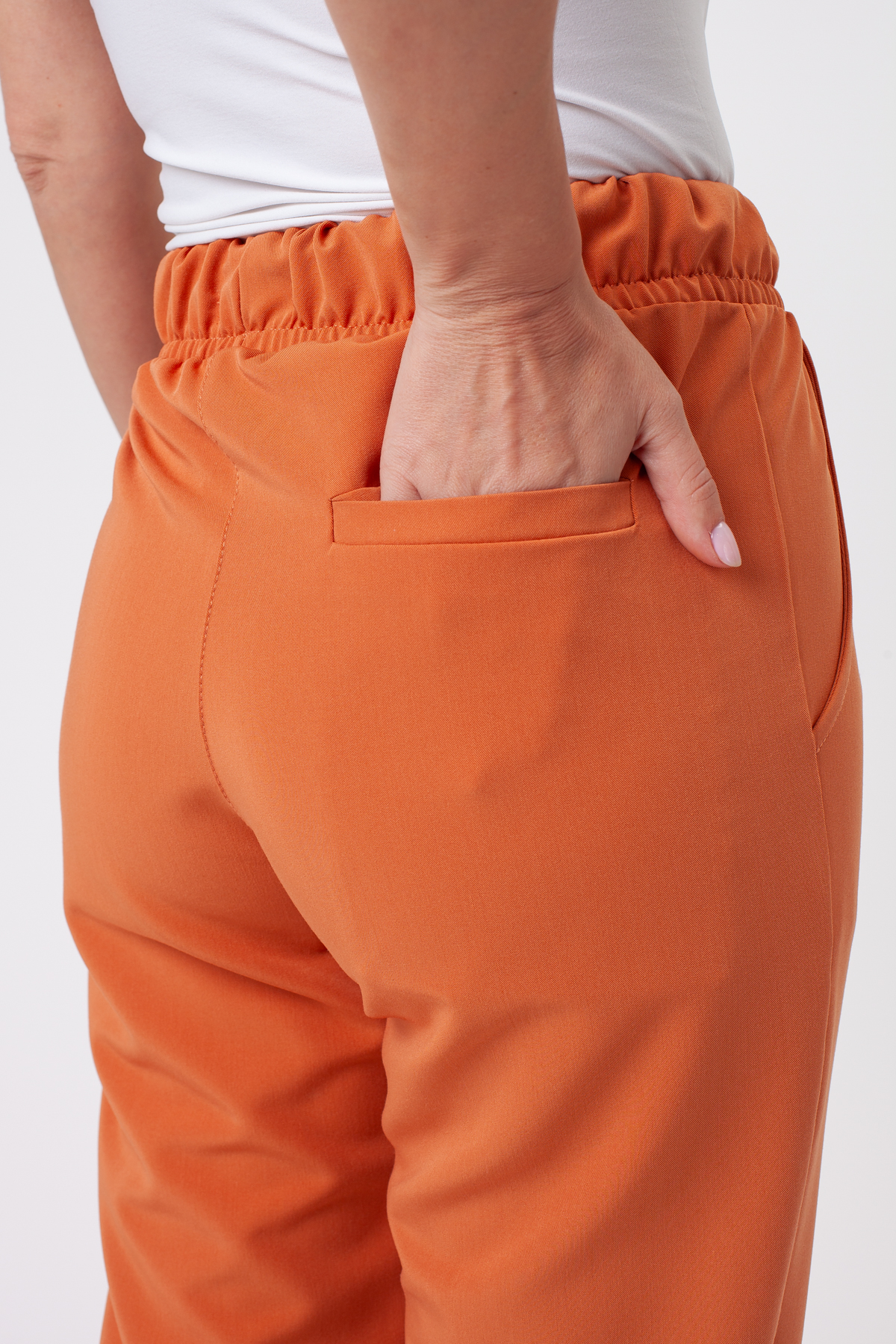 Women's Sunrise Uniforms Premium Pride scrub trousers caramel-5