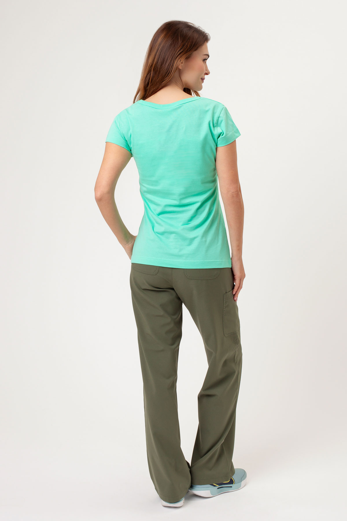 Women's Rimeck Resist T-shirt mint-4