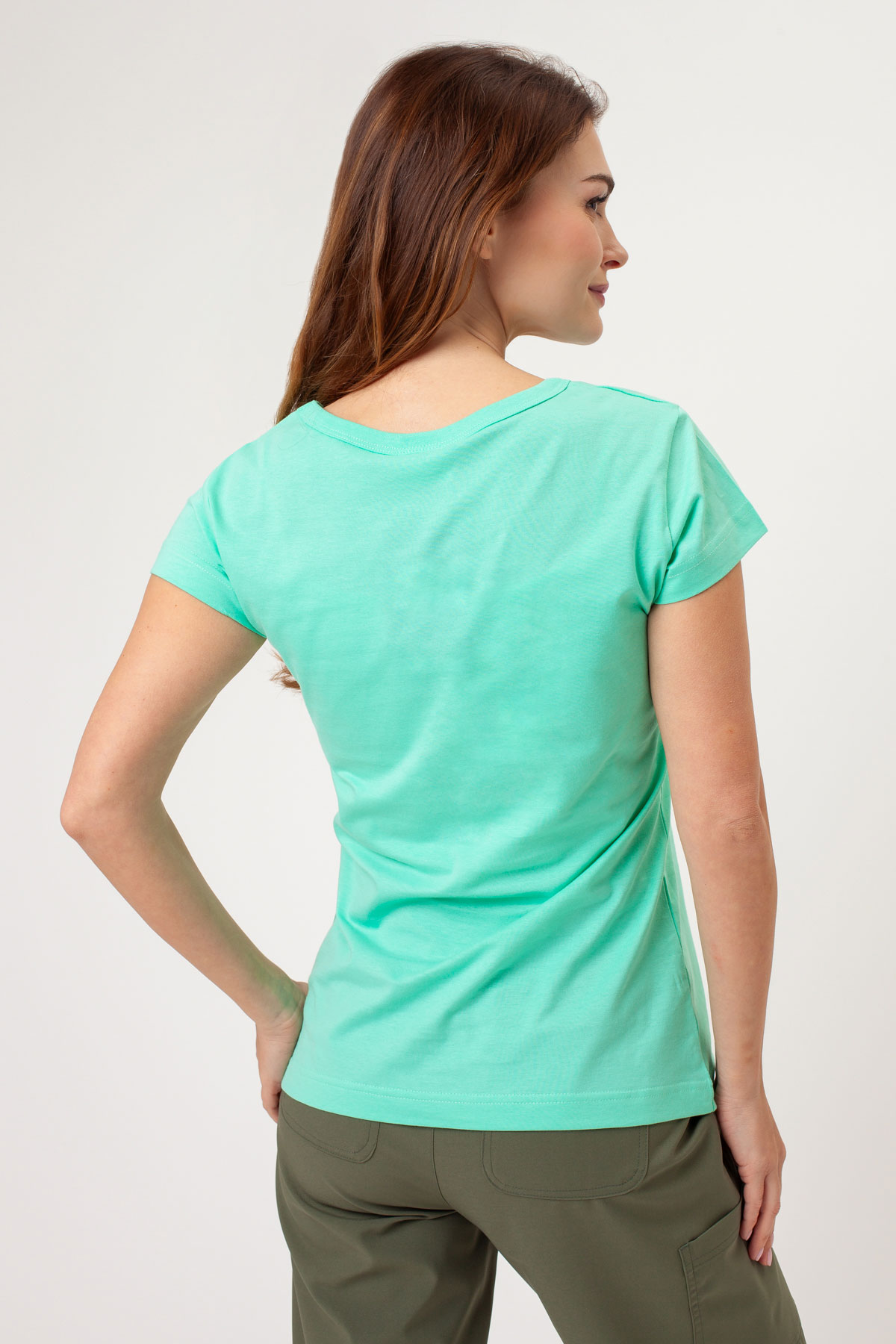 Women's Rimeck Resist T-shirt mint-2