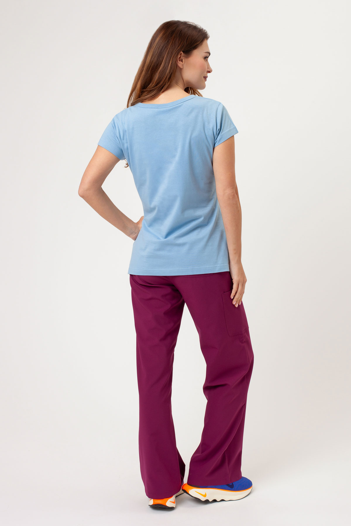 Women's Rimeck Resist T-shirt sky blue-4