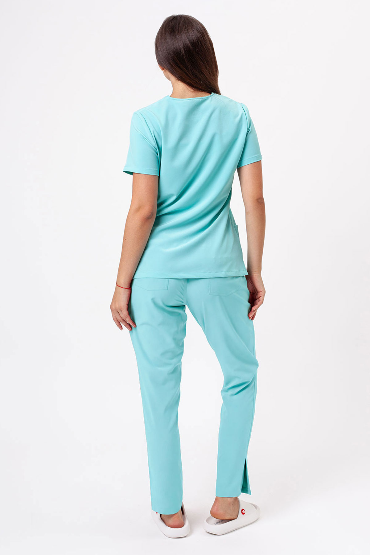 Women's Sunrise Move Line scrub set mint-1
