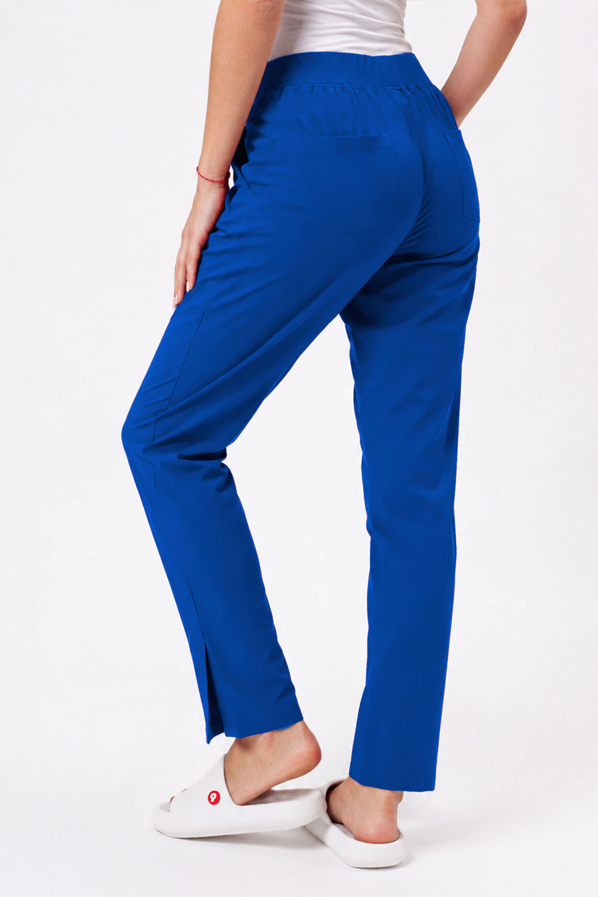 Women's Sunrise Move Line scrub trousers royal blue-1