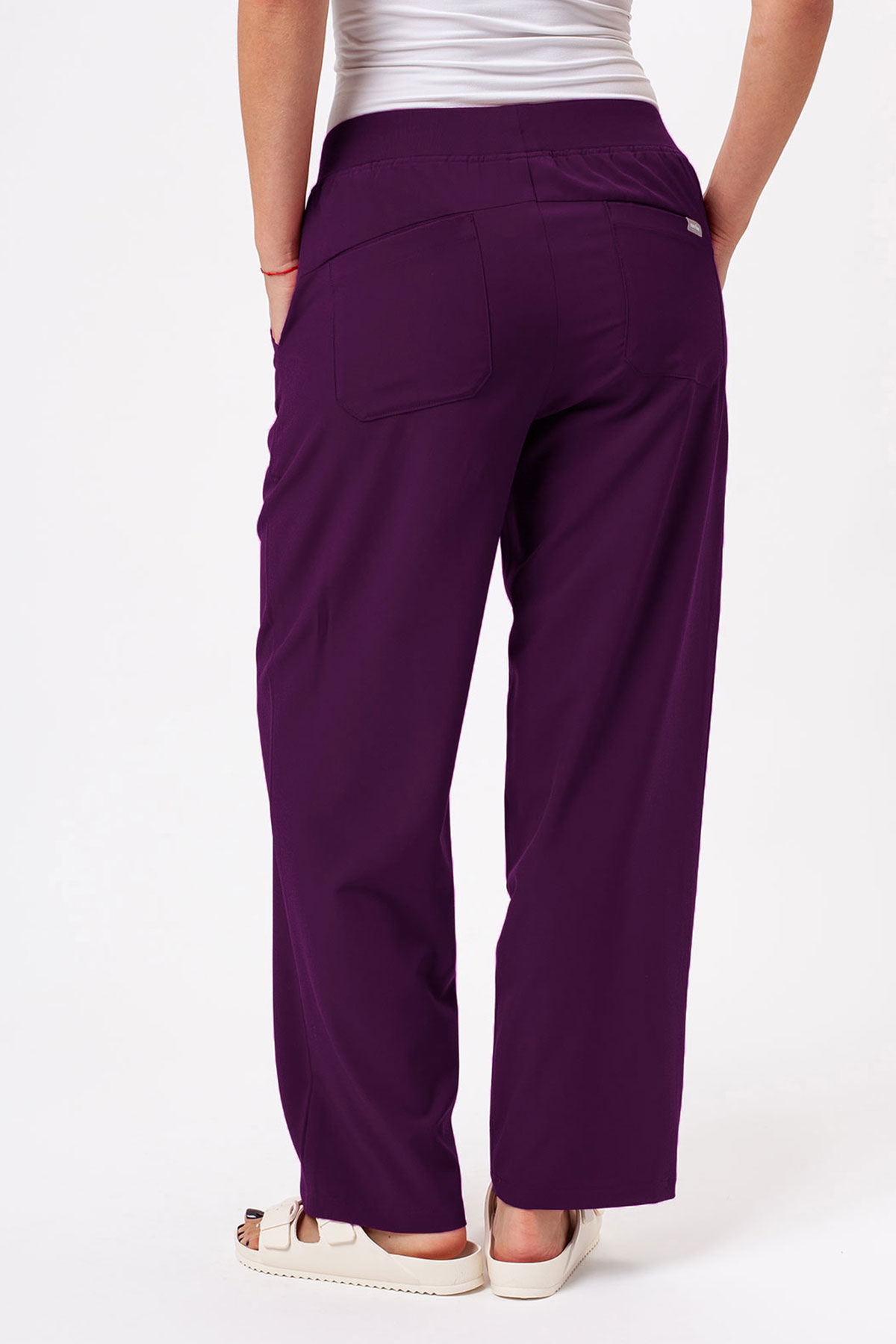 Women's Sunrise Move Zen scrub set eggplant-8