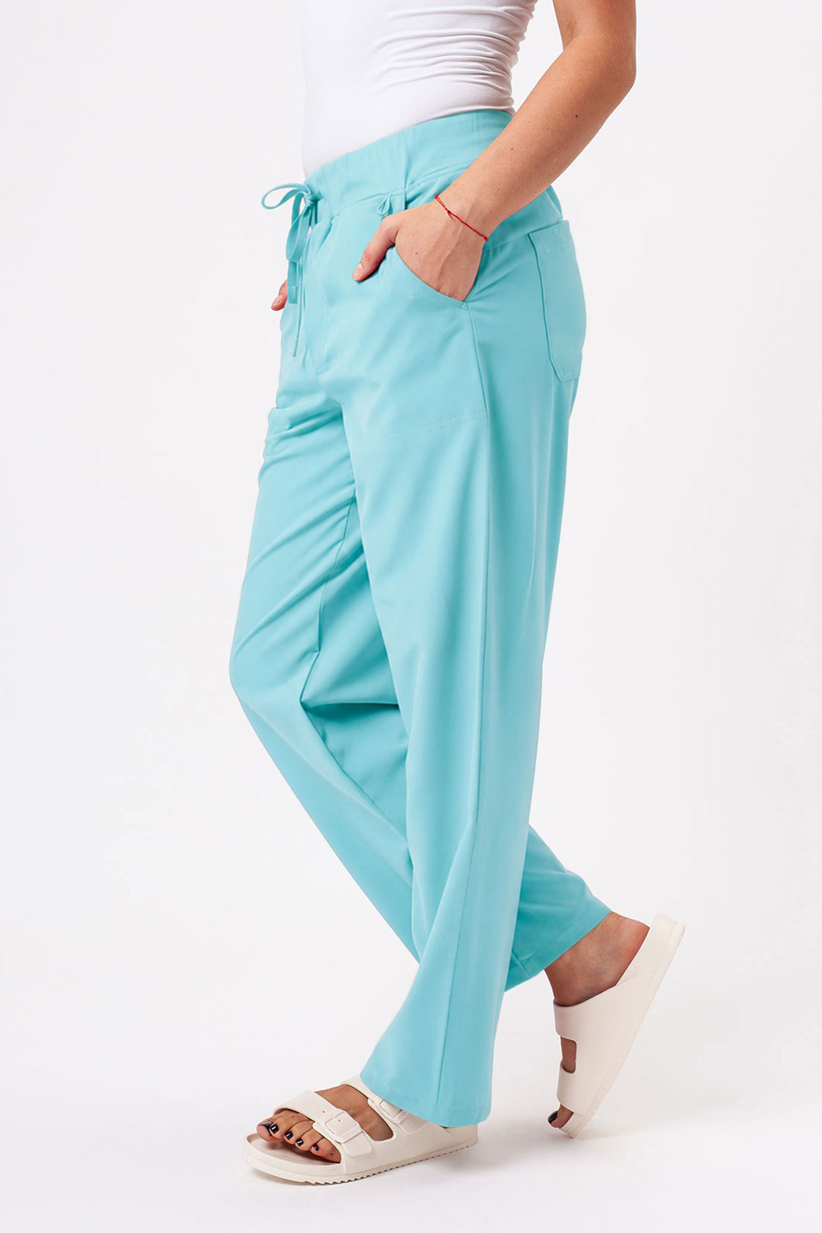 Women's Sunrise Move Zen scrub set mint-7